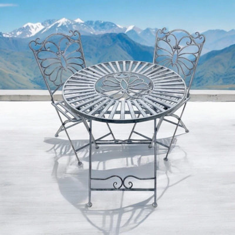 Image of MSL STONE GREY BISTRO SET