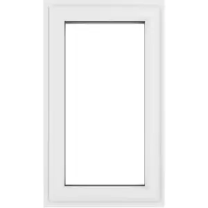 Image of Crystal Casement uPVC Window Left Hand Opening 610mm x 820mm Clear Double Glazing in White