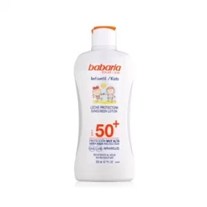 Image of Babaria Sun Kids Sunscreen Lotion Water Resistant Spf50 200ml