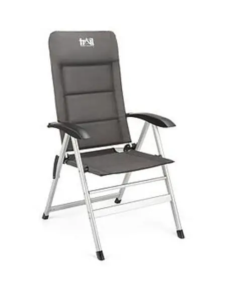 Image of Trail Aluminium Reclining Camping Chair One Colour W2BB3 Unisex
