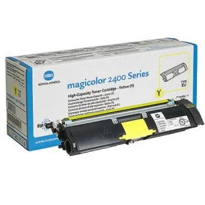 Image of Konica Minolta 171-0589-005 Yellow Laser Toner Ink Cartridge