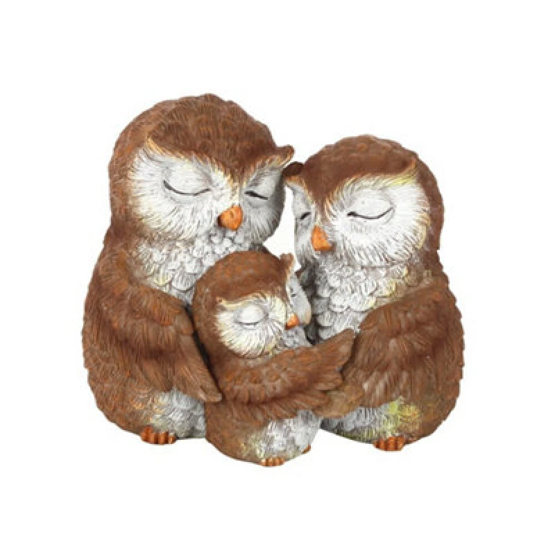 Image of Something Different Something Different Owl-ways Be Together Owl Ornament in Dark Brown Dark Brown One Size Unisex 5059958779877