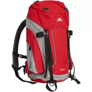 Image of Trespass Trek 33 Rucksack/Backpack (33 Litres) (One Size) (Red Tone)
