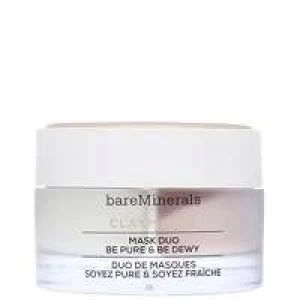 Image of bareMinerals Masks ClayMates Mask Duo Be Pure and Be Dewy 58g