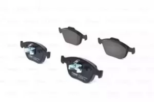 Image of Bosch 0986424701 BP414 Brake Pad Set Disc Brake Front Axle