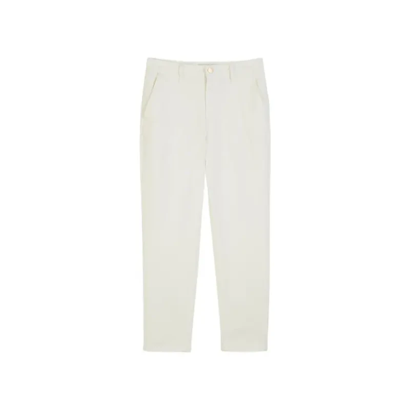 Image of Marc O'Polo Womens boyfriend cut 5-pocket trousers Marc O'Polo Blanc Female 28x32
