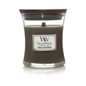 Image of Woodwick Sand & Driftwood Scented Candle 85g