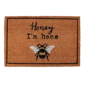 Image of Honey I'm Home Natural Doormat