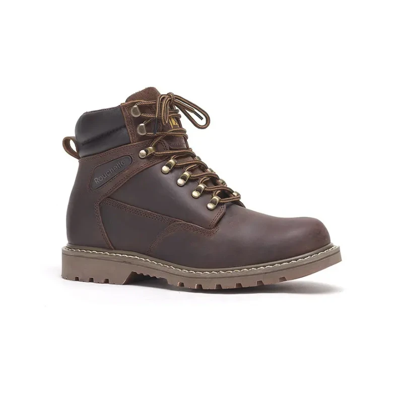 Image of Rouchette Boots Rouchette Detroit Marron Male 43 chaussure-detroit-marron