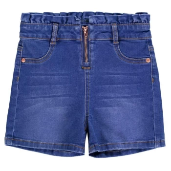 Image of Firetrap Denim Shorts Junior Girls - Bright Blue
