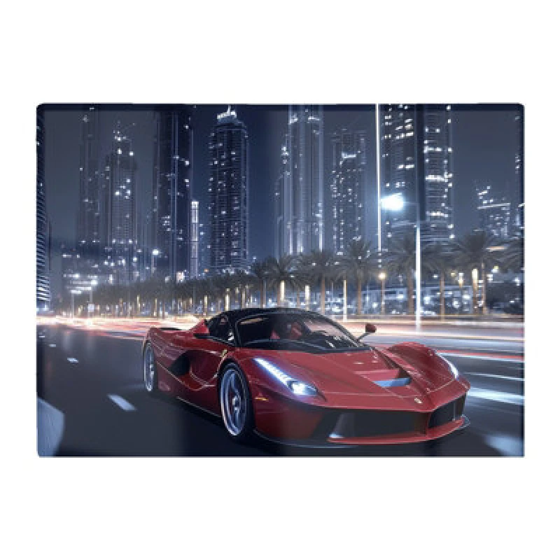 Image of Warren Reed Designer Midnight Cruise In Dubai Chopping Board