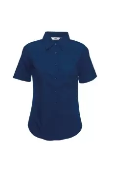 Image of Lady-Fit Short Sleeve Poplin Shirt