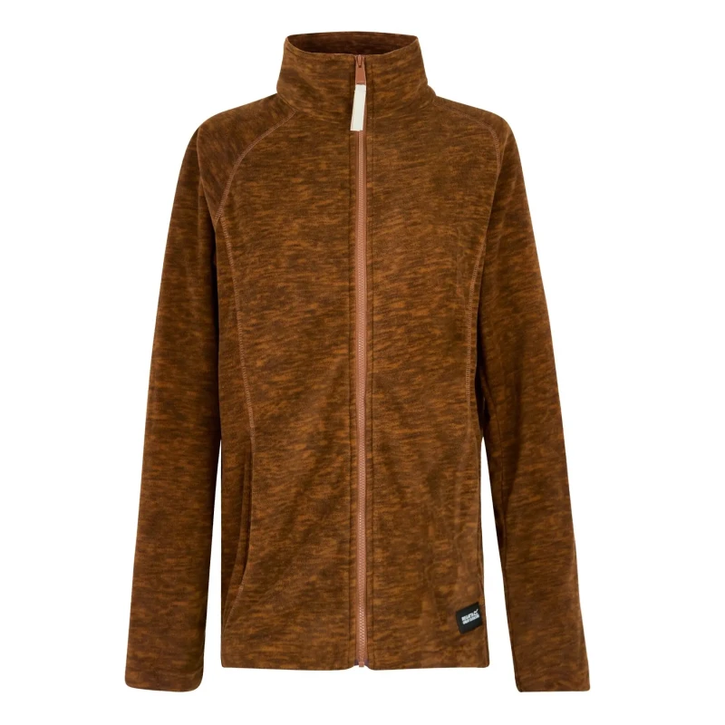 Image of Womens full-zip fleece Regatta Mayse Marron Female 38