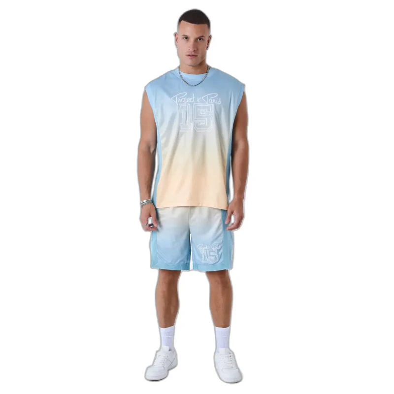 Image of Project X Paris Basketball tank top Project X Paris Bleu Male S