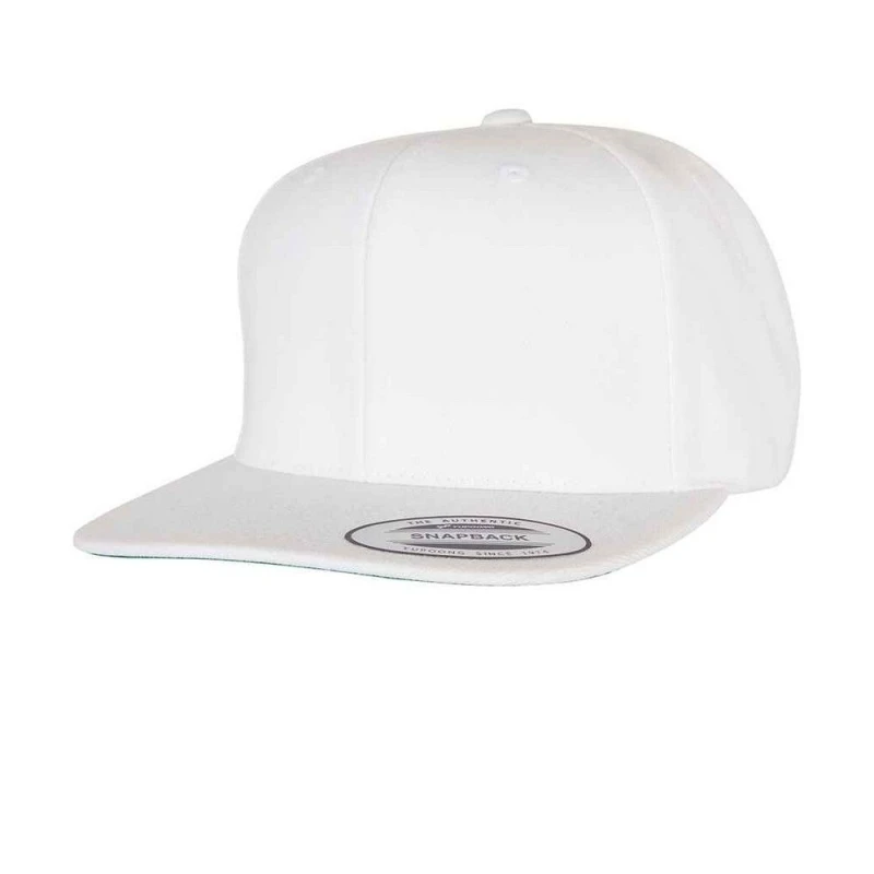 Image of Flexfit Flexfit Men Classic Snapback Cap in White White One Size Male 5063300547045