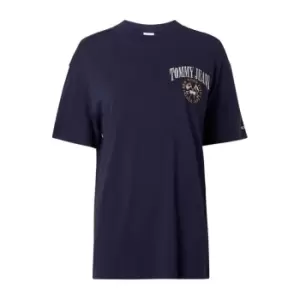 Image of Tommy Jeans Tjw Ovrszd Mdrn Prp 2 Ss - Blue