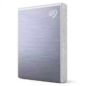 Image of Seagate 1TB One Touch USB External Solid State Drive Blue PC and Mac