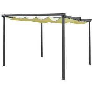 Image of Charles Bentley Premium 3m x 3m Pergola Gazebo in Steel