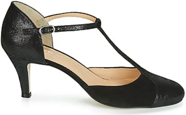 Image of Jonak BLOUTOU womens Court Shoes in Black - Sizes 7.5