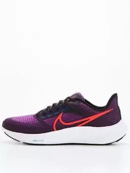 Image of Nike Air Zoom Pegasus - Black/Pink , Black/Pink, Size 4, Women