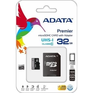 Image of ADATA Premier 32GB SDHC Memory Card