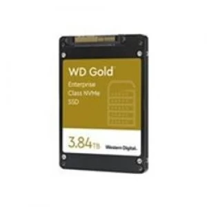 Image of Western Digital 3.84TB WD Gold NVMe 2.5 SSD Drive WDS384T1D0D