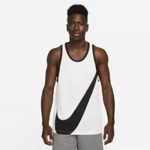 Image of Nike Dri-FIT Basketball Crossover Jersey Mens - White