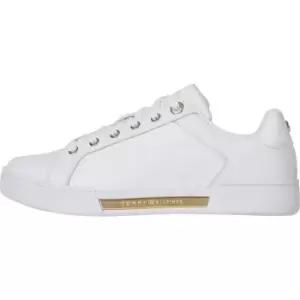 Image of Tommy Hilfiger Embossed Monogram Sneaker - White