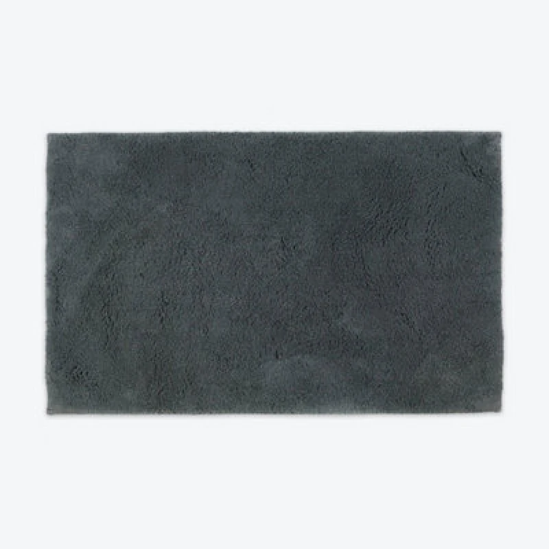Image of Allure Bath Fashions Hotel Luxury Deep Pile Bath Mat - Charcoal Grey