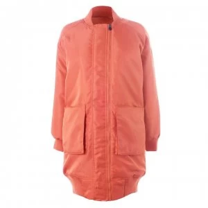 Image of Everlast Long Bomber Jacket - Orange