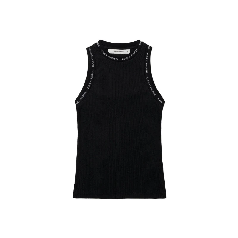 Image of Daily Paper Erib Tank Top Black female 8 (XS)