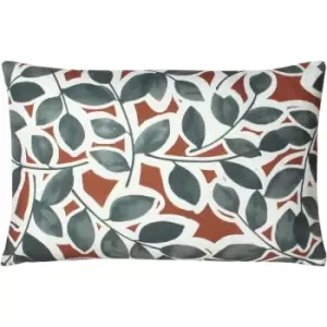 Image of Paoletti - Willow Botanical Cushion Brick - Brick