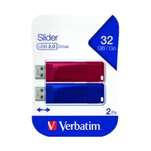 Image of Verbatim Store n Go USB 2.0 32GB (Pack of 2) 49327