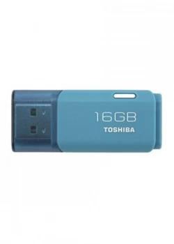 Image of Toshiba TransMemory U202 16GB USB 2.0 Flash Drive - Aqua THN-U202L0160E4