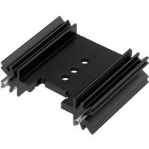 Image of Pin heat sink 7 CW L x W x H 38.5 x 45 x 12.7mm TO 220 TO 218 TO 3P