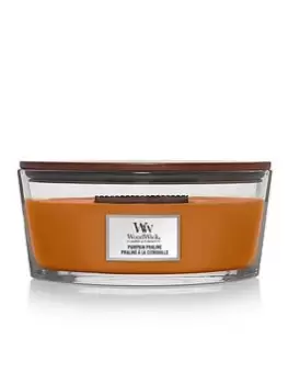 Image of Woodwick Ellipse Candle Jar - Pumpkin Praline