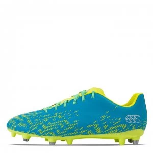 Image of Canterbury Speed 2 Mens SG Rugby Boots - Blue/Yellow