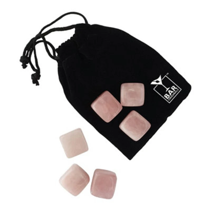 Image of Original Products Bar Originale Pink Quartz Chilling Stones 6 Pack Pink unisex