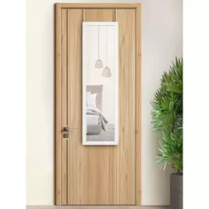 Image of Vivo Over The Door Full Length Mirror - White