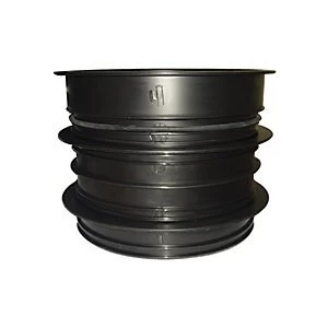 Image of FloPlast D822 Diameter Mini Access Chamber Riser - Black 300mm