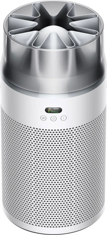 Image of Dyson HushJet Purifier Compac Air Purifier - White Silver