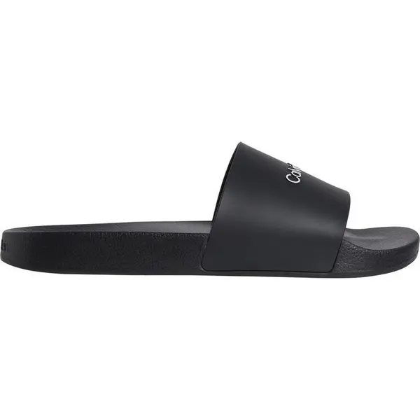 Image of Calvin Klein Pool Logo Sliders - Black 9