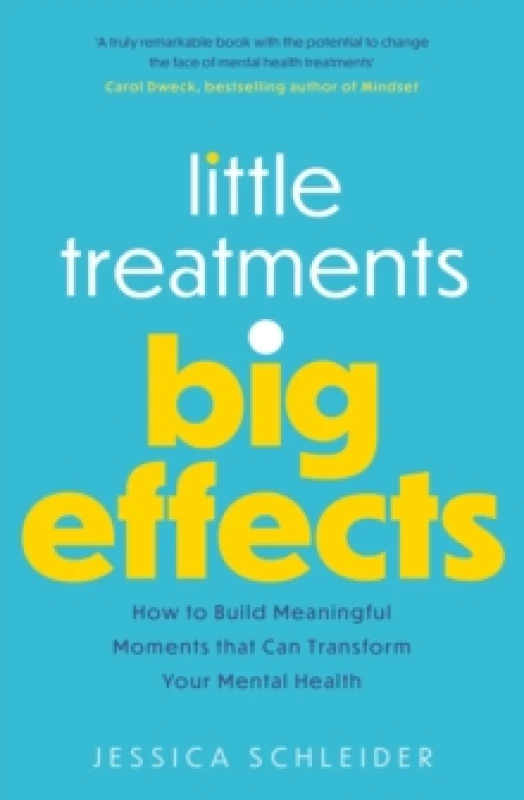 Image of Little Treatments, Big Effects : How to Build Meaningful Moments that Can Transform Your Mental Health Paperback / softback