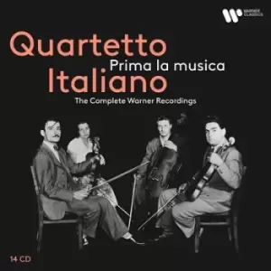 Image of Quartetto Italiano Prima La Musica The Complete Warner Recordings by Quartetto Italiano CD Album