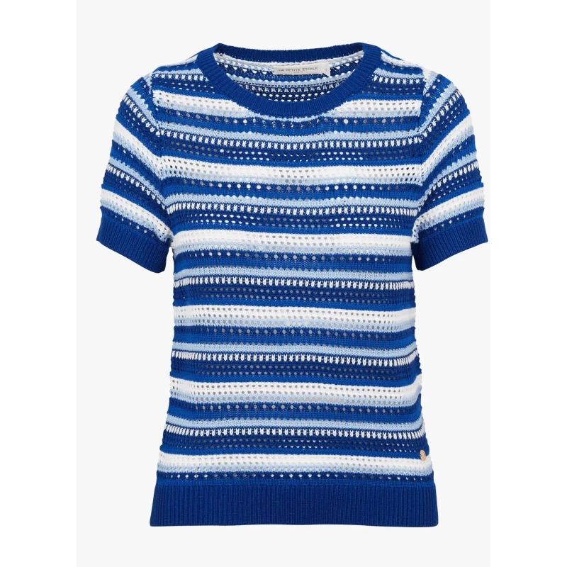Image of La Petite Etoile Woman sweater La Petite Etoile Monet Bleu Female S