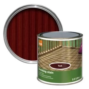 Image of Colours Teak Matt Decking stain 2.5L