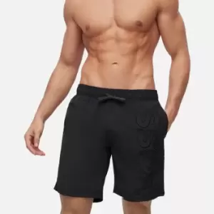 Image of BOSS Bodywear Whale Logo Shell Swim Shorts - M