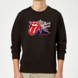 Image of Rolling Stones Lick The Flag Sweatshirt - Black