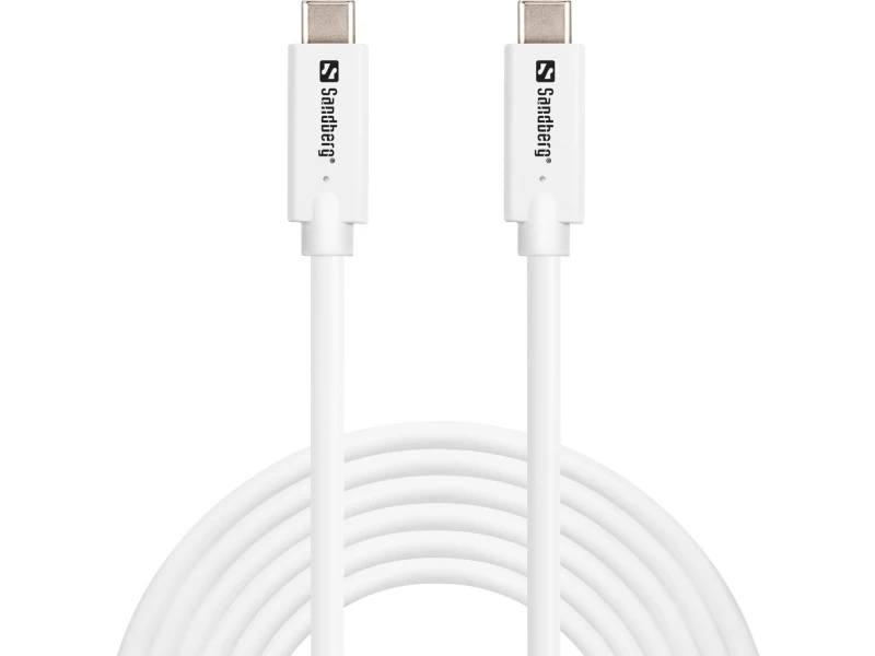 Image of Sandberg USB-C>C USB 3.2 Gen2 100W. 3m