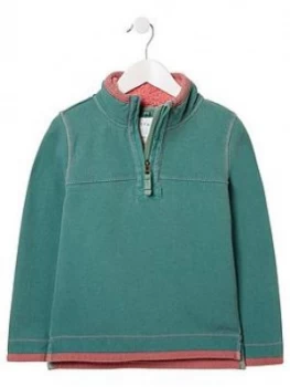 Image of Fat Face Girls Mini Airlie Sweat Top - Green